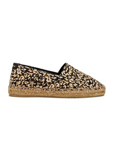 Saint Laurent Signature Espadrille Flats