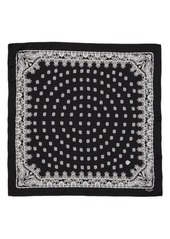 Saint Laurent Silk Bandana Scarf