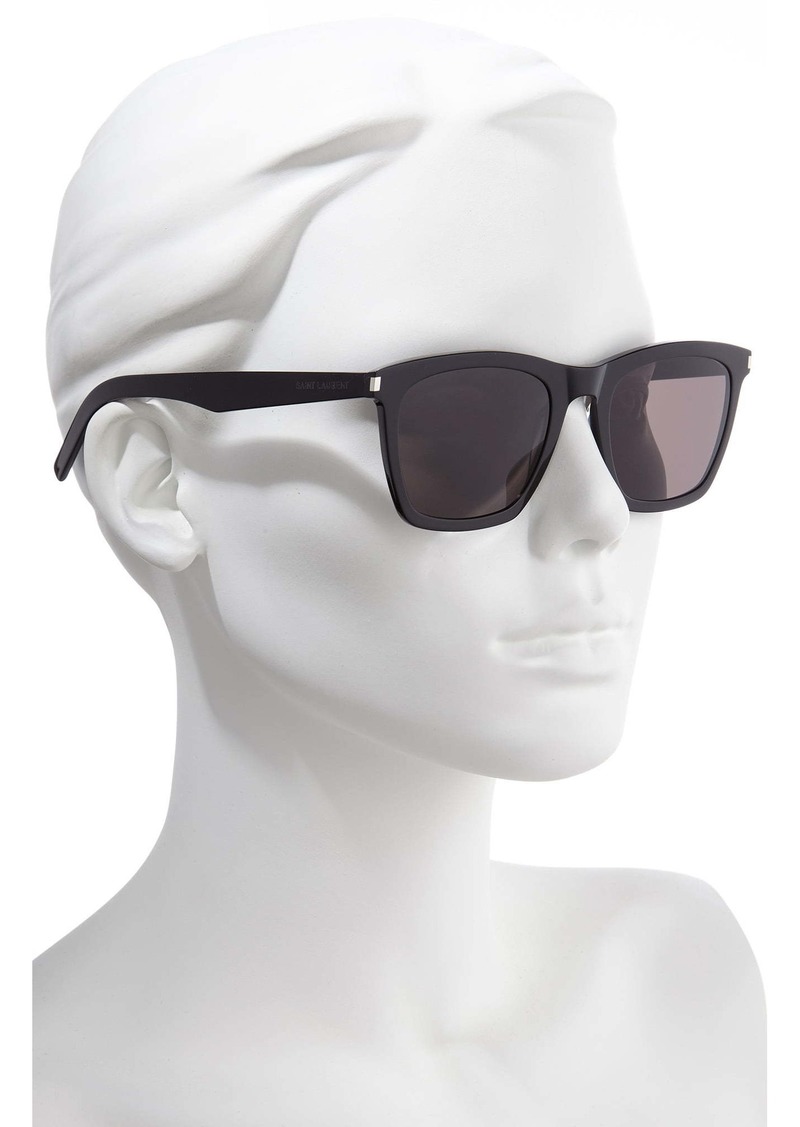 saint laurent 52mm square sunglasses