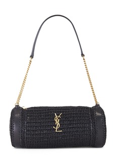 Saint Laurent Small Cassandre Cylindric Bag