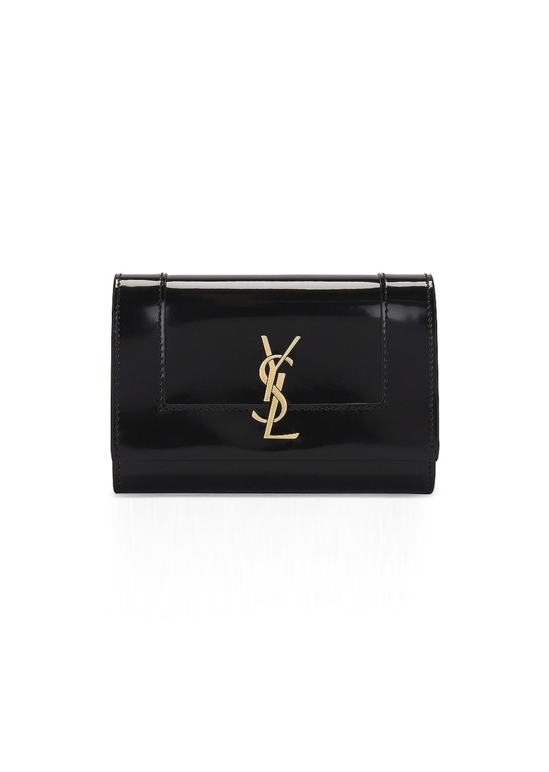 Saint Laurent Small Cassandre Envelope Wallet