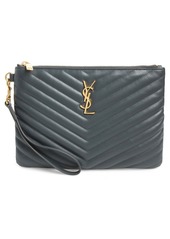 saint laurent wristlet