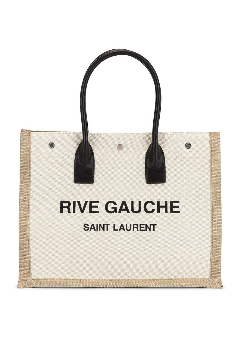 Saint Laurent Small Rive Gauche Tote Bag