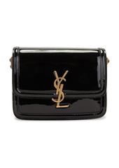 Saint Laurent Small Solferino Patent Monogramme Satchel Bag