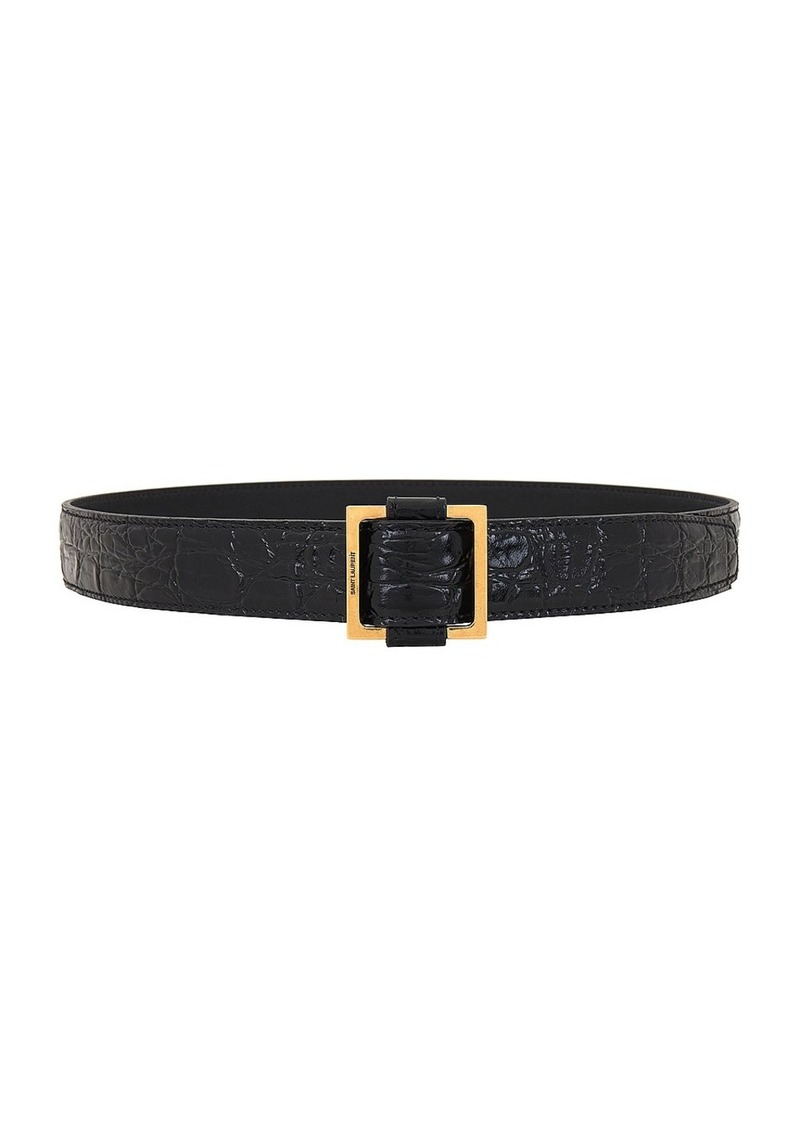 Saint Laurent Square Belt