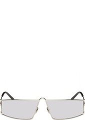 Saint Laurent SSENSE Exclusive Silver SL 606 Sunglasses