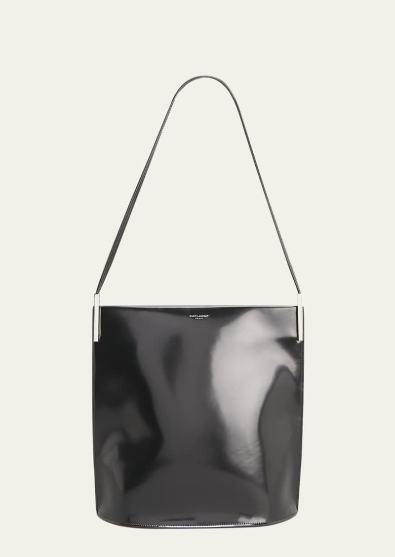 Saint Laurent Suzanne Large Shoulder Bag in Patent Leather