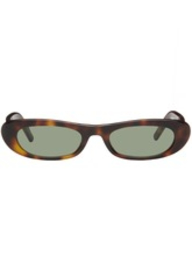 Saint Laurent Tortoiseshell SL 557 Shade Sunglasses