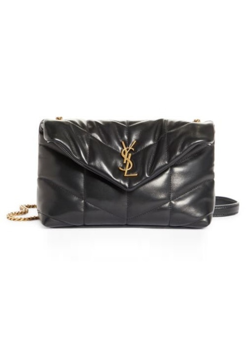 Black Loulou Toy quilted-leather cross-body bag