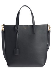 Saint Laurent Toy Shopping Leather Tote in Noir at Nordstrom