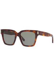 Saint Laurent Unisex Sunglasses, Sl 507 - Brown