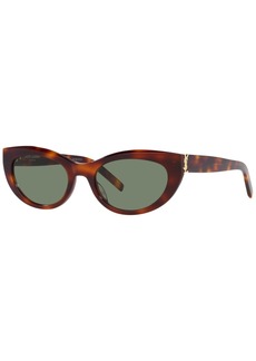 Saint Laurent Unisex Sunglasses, SLM115 - Tortoise