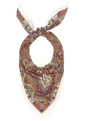 Saint Laurent Vintage Paisley Scarf