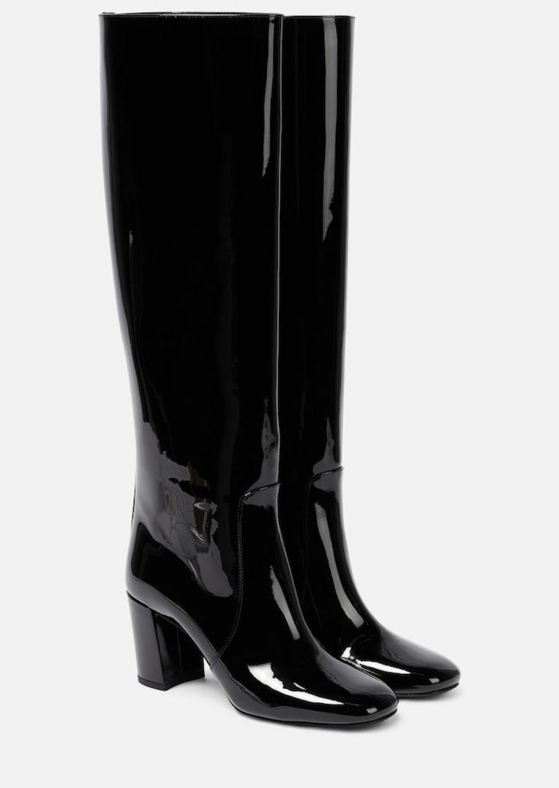 Saint Laurent Who 70 leather knee-high boots
