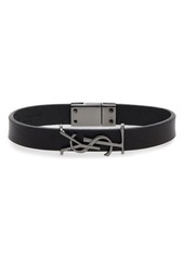 Saint Laurent YSL Leather Bracelet
