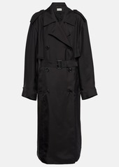 Saint Laurent Satin trench coat