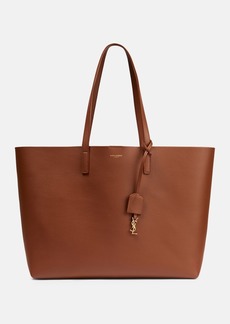 Saint Laurent Shopping E/W leather tote bag