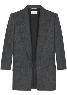 Saint Laurent single-breasted wool blazer