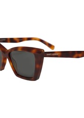 Saint Laurent Sl 657 Acetate Cat-eye Sunglasses