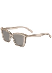 Saint Laurent Sl 657 Acetate Cat-eye Sunglasses