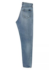 Saint Laurent Slim-fit Jeans In Santa Monica Blue Denim