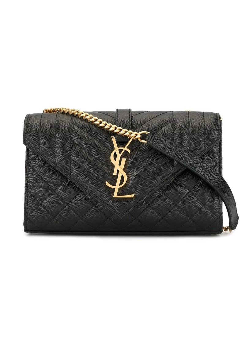Saint Laurent Envelope Bag Small Black for Women