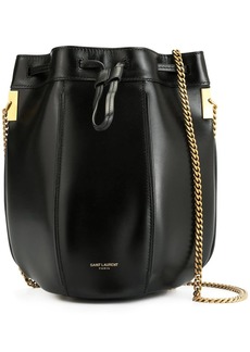 saint laurent sao leather shoulder bag