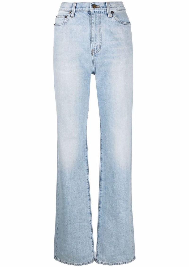 Saint Laurent Janice straight-leg jeans