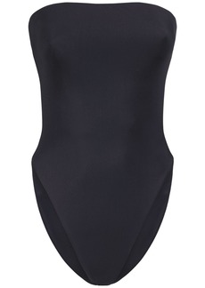 Saint Laurent Strapless Jersey Bodysuit