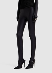 Saint Laurent Stretch Nylon Blend Leggings