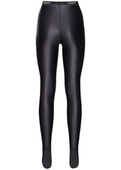 Saint Laurent Stretch Nylon Blend Leggings