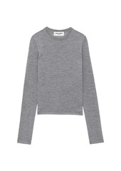Saint Laurent Sweater in Cashmere Wool and Silk