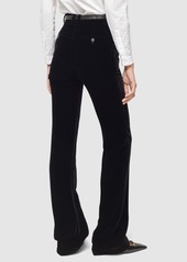 Saint Laurent Tailleur Velvet Pants