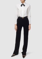 Saint Laurent Tailleur Velvet Pants