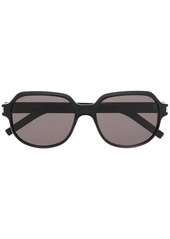 Saint Laurent tinted oversize-frame sunglasses