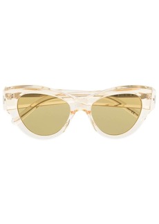 Saint Laurent transparent cat-eye sunglasses