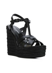 Saint Laurent Tribute espadrille wedge sandals