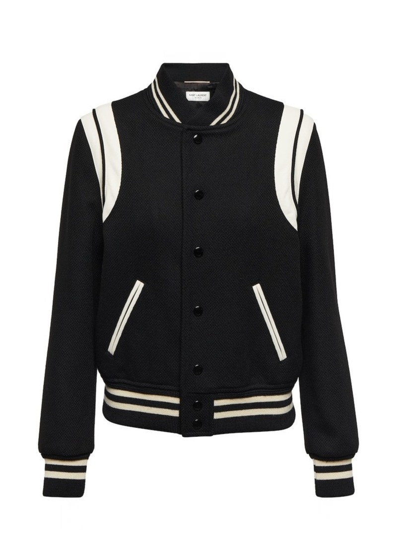 Saint Laurent Wool-blend jacket
