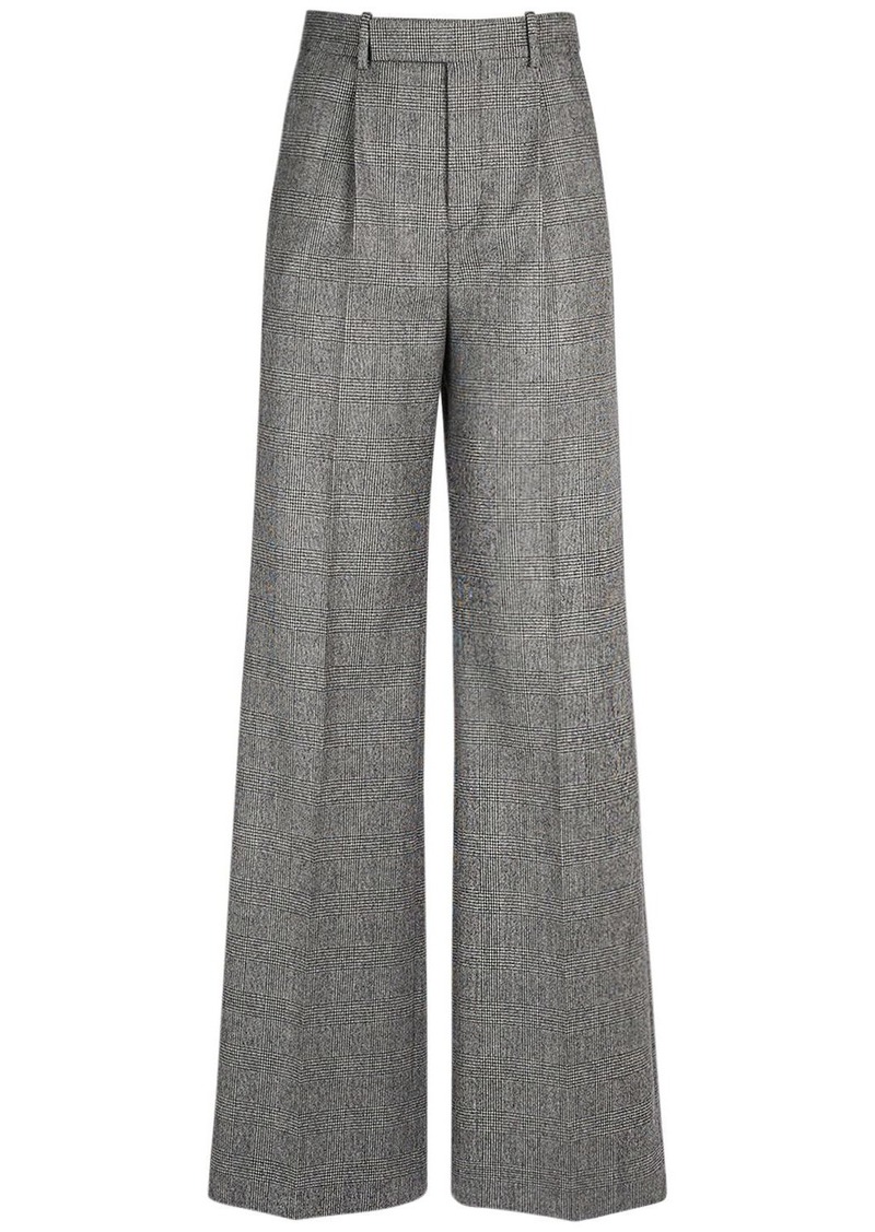 Saint Laurent Wool Flared Pants