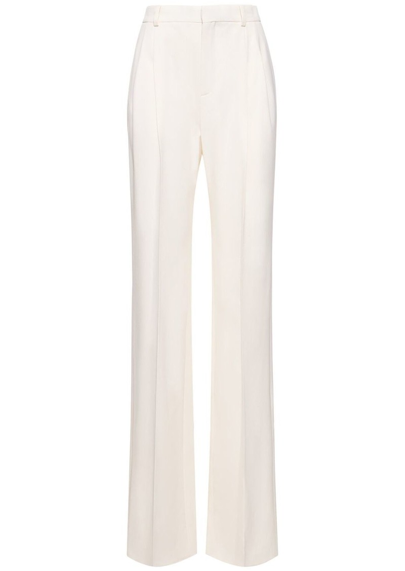 Saint Laurent Wool Wide Pants