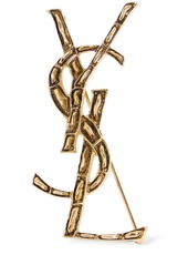 Saint Laurent Ysl Opyum Bamboo Textured Pin