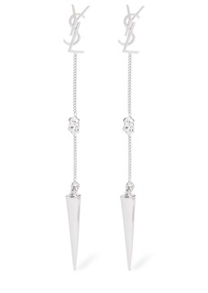 Saint Laurent Ysl Spike Earrings