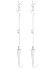 Saint Laurent Ysl Spike Earrings