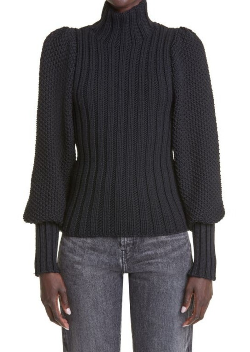 Yves Saint Laurent Wool Turtleneck Sweater