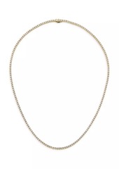 Saks Fifth Avenue 14K Gold & 7.78 TCW Diamond Tennis Necklace