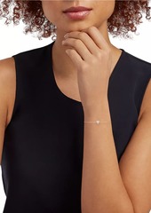 Saks Fifth Avenue 14K Gold & Diamond Heart Charm Bracelet