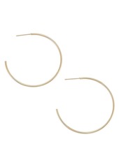 Saks Fifth Avenue 14K Gold Open Hoop Earrings