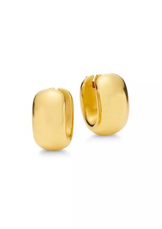 Saks Fifth Avenue 14K Gold Oval Hoop Earrings