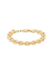 Saks Fifth Avenue 14K Goldplated Sterling Silver Cable Chain Bracelet
