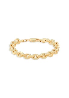Saks Fifth Avenue 14K Goldplated Sterling Silver Cable Chain Bracelet